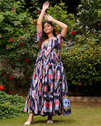 Banjaran Long Maternity Dress