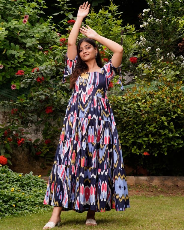 Banjaran Long Maternity Dress