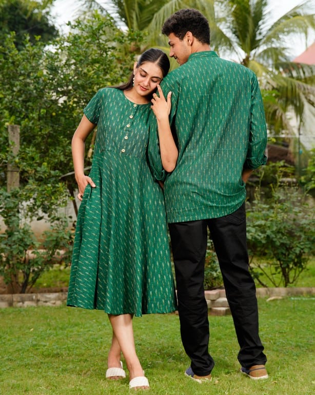 Pickle Green Glorious Couple Set