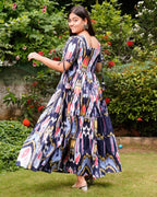 Banjaran Long Dress Couple Set