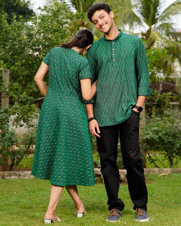 Pickle Green Glorious Couple Set