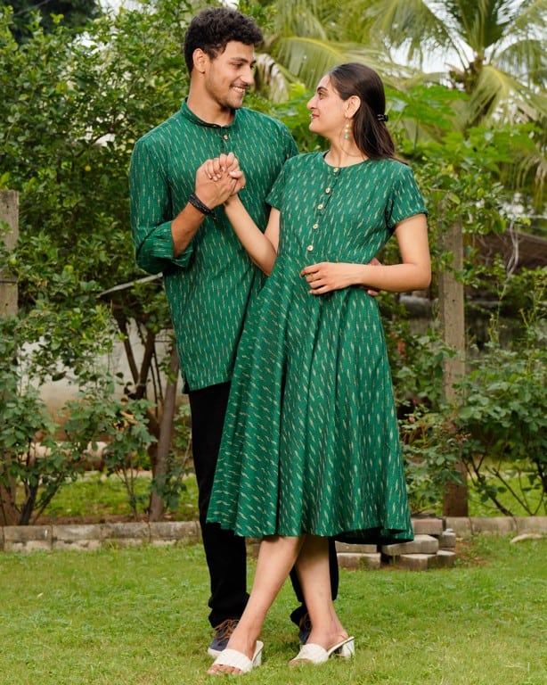 Pickle Green Glorious Couple Set