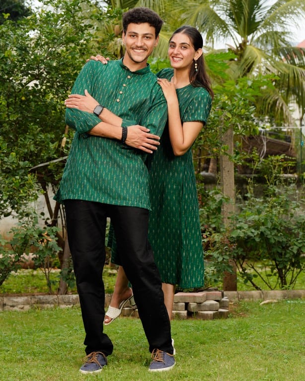 Pickle Green Glorious Couple Set