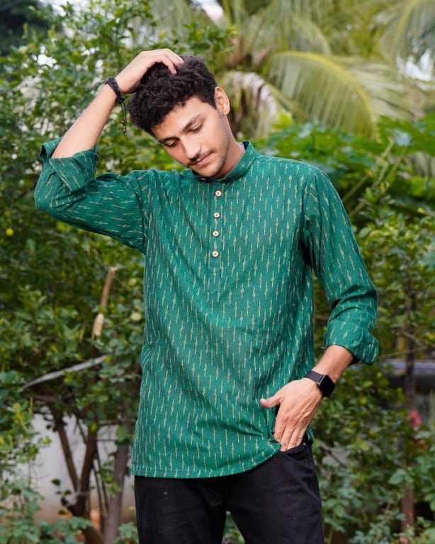 Pickle Green Glorious Kurta