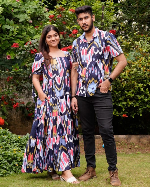 Banjaran Long Dress Family Set