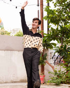 Black Cinnamon Cupid Retro Pant