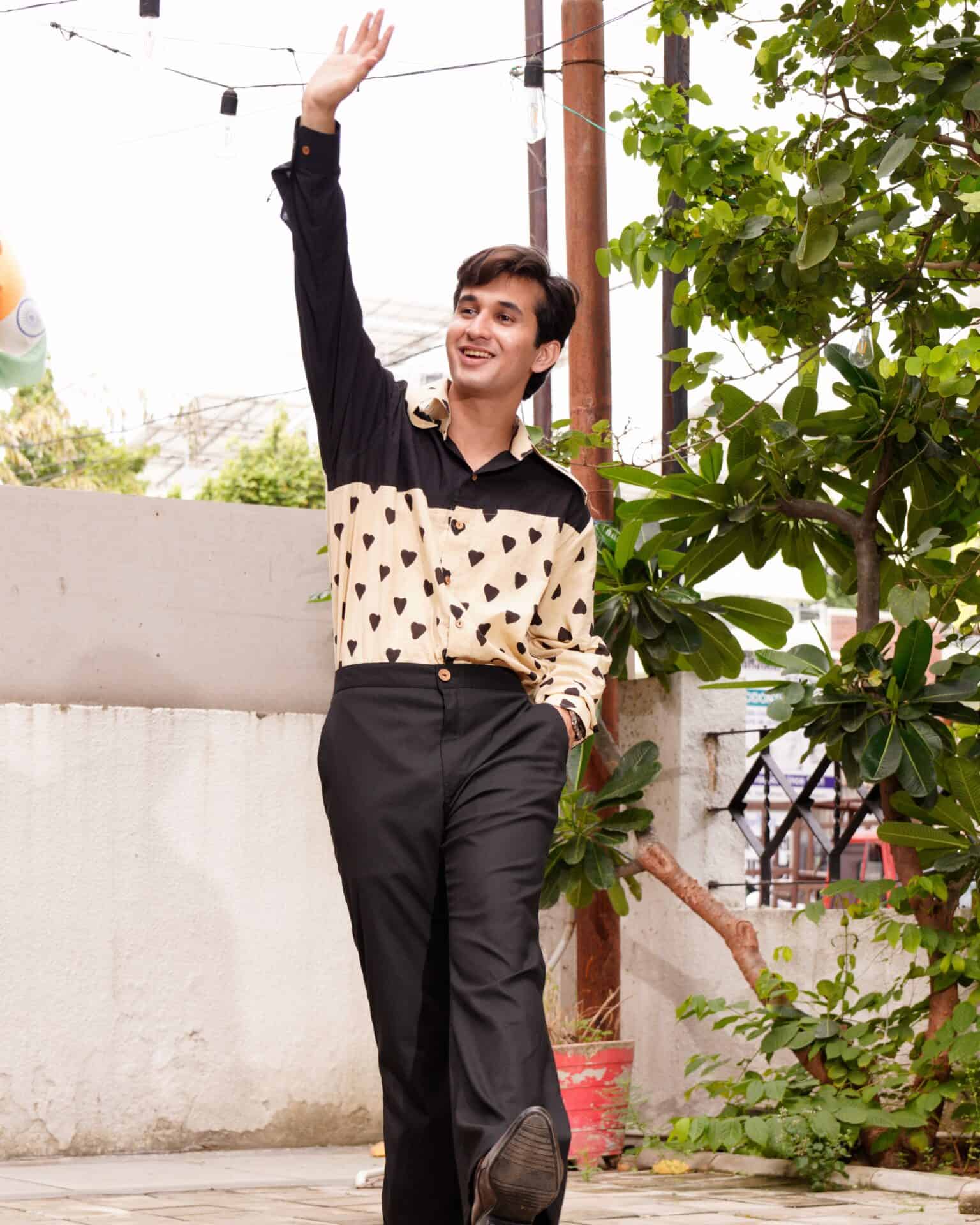 Black Cinnamon Cupid Retro Pant