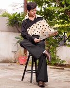 Black Cinnamon Cupid Retro Pant