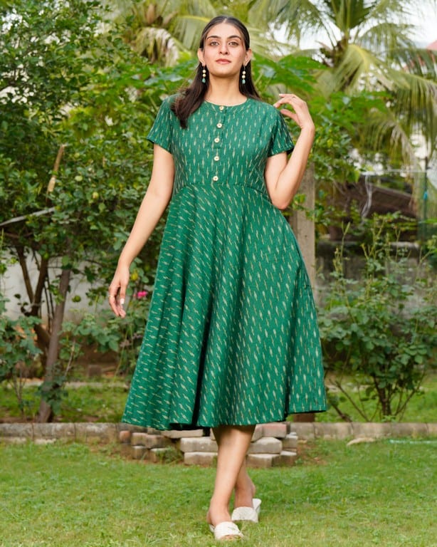 Pickle Green Glorious Dress Main image