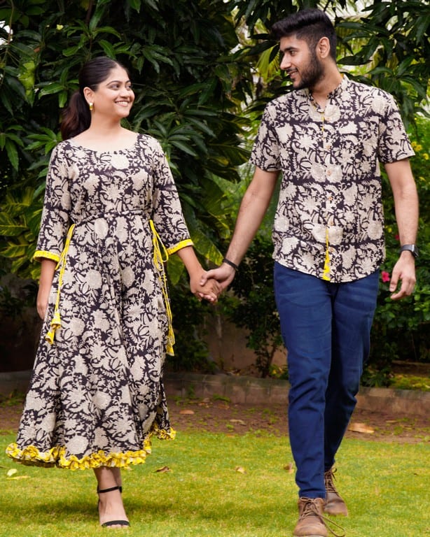 Moonstone Black Couple Set