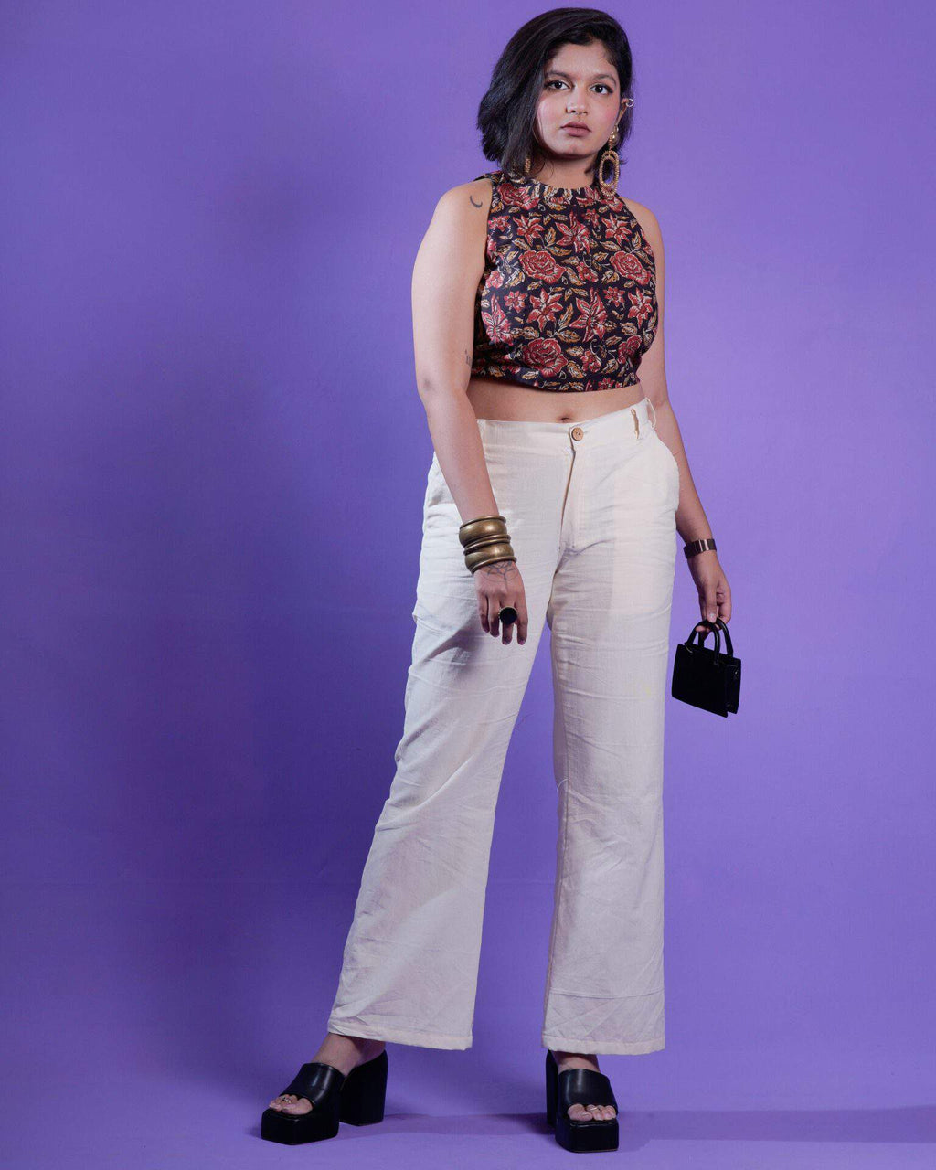 Black Rose Co-ord Set