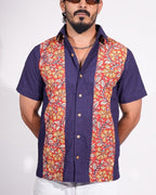 Leafy Wood Button Down Shirt