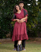 Beetroot Diverting Threads Couple Set