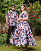Banjaran Long Dress Couple Set