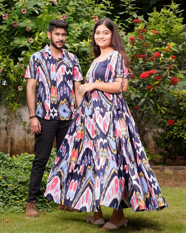 Banjaran Long Dress Family Set