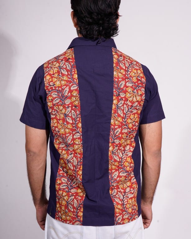 Leafy Wood Button Down Shirt