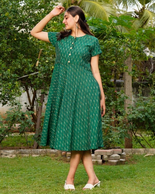 Pickle Green Glorious Dress