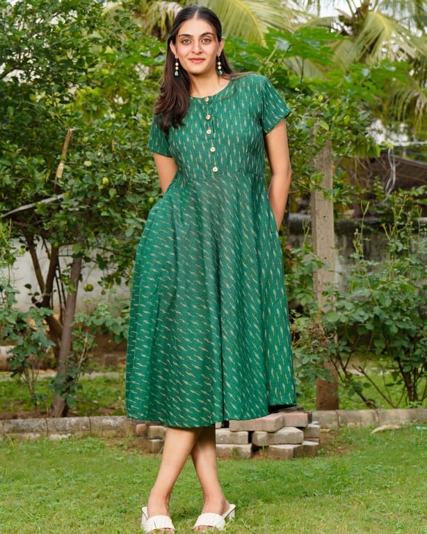 Pickle Green Glorious Dress