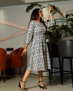 Blue Shoal Dress