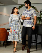 Blue Shoal Couple Set