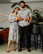 Blue Shoal Couple Set