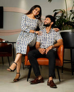 Blue Shoal Couple Set