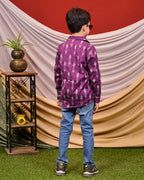 Purple Aster Kids Shirt