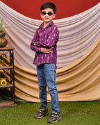Purple Aster Kids Shirt