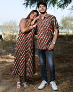 Archies Red Loma Couple Set