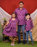 Purple Aster Father Kid Twining