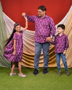 Purple Aster Father Kid Twining