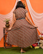 Archies Red Polka Dot Maternity Dress