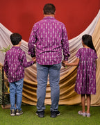 Purple Aster Father Kid Twining