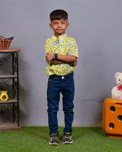 Lemon Kiara Kids Shirt Secondary image