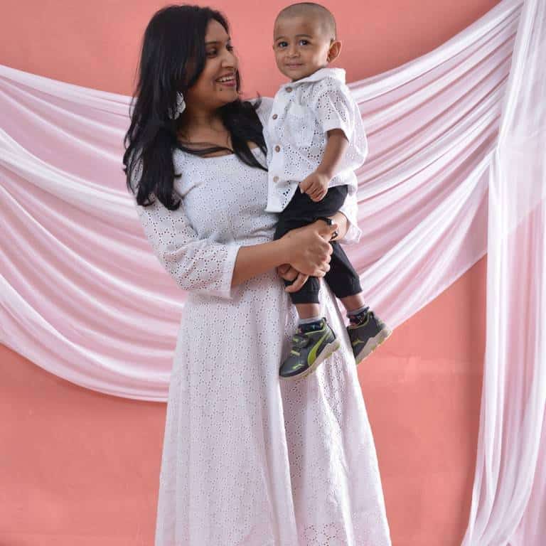 Humbly White Cutwork Family