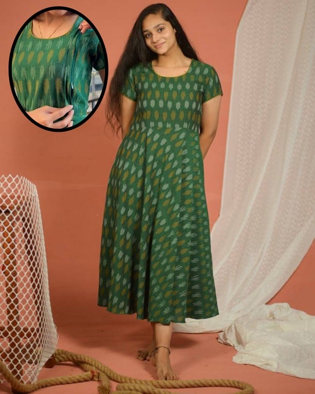 Pickle &amp; Pine Flared Nursing Dress