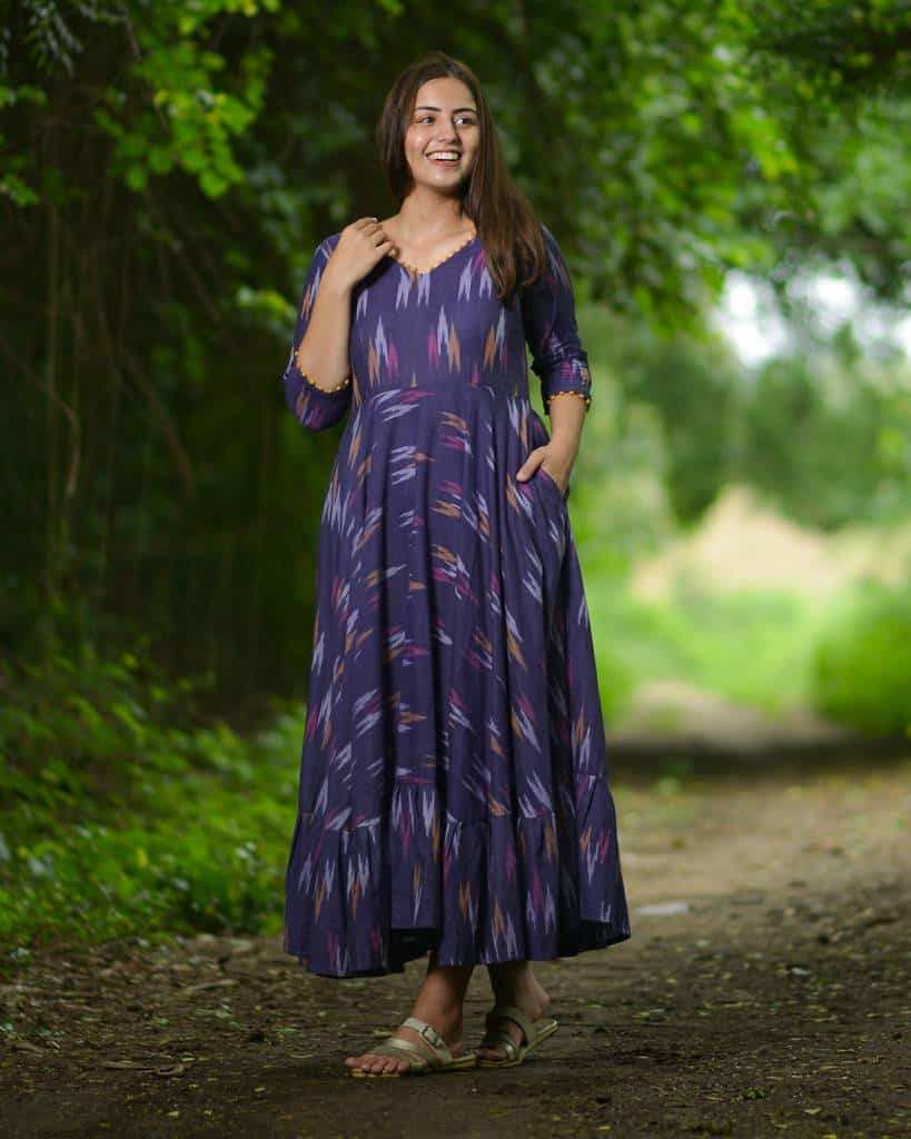 Purple Panache Dress