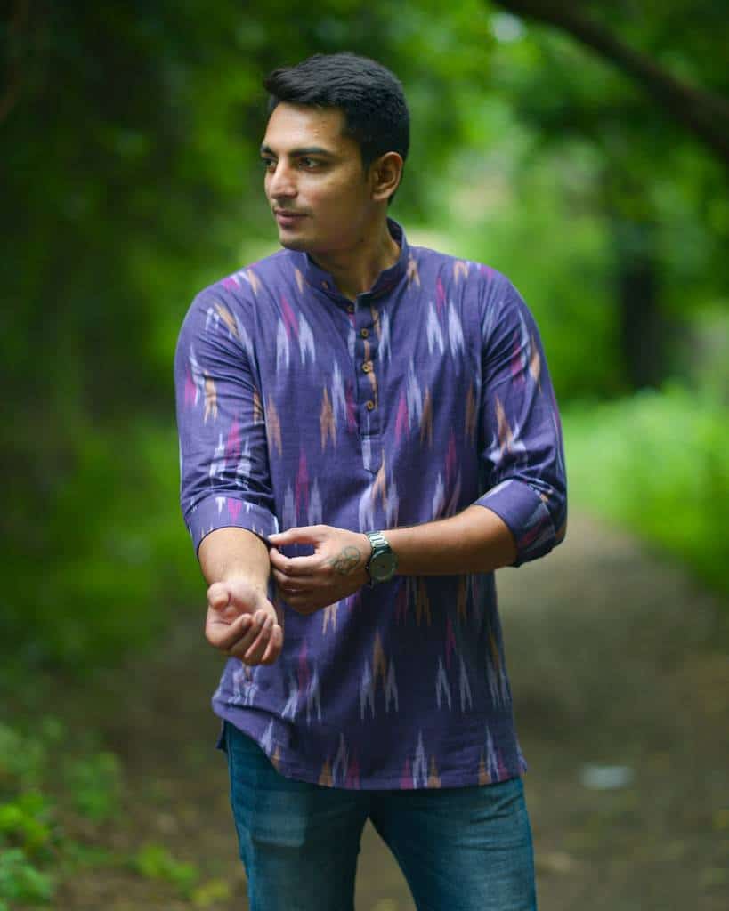 Purple Panache Kurta