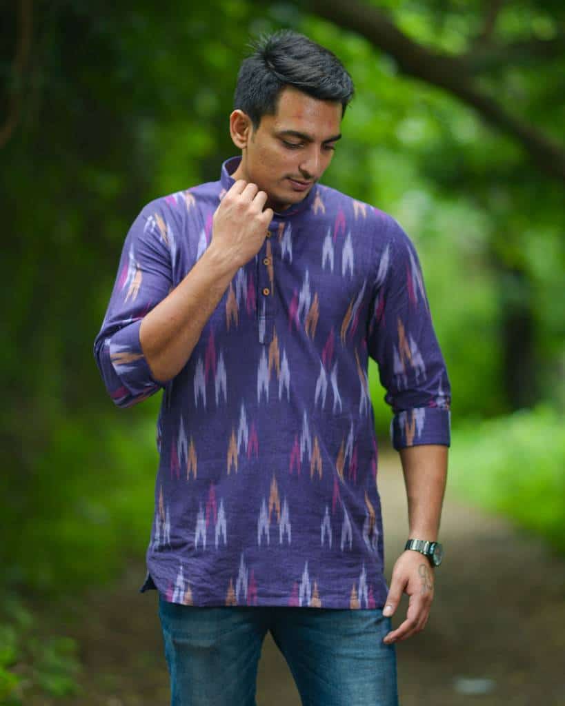 Purple Panache Kurta