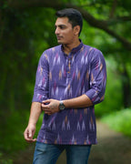 Purple Panache Kurta