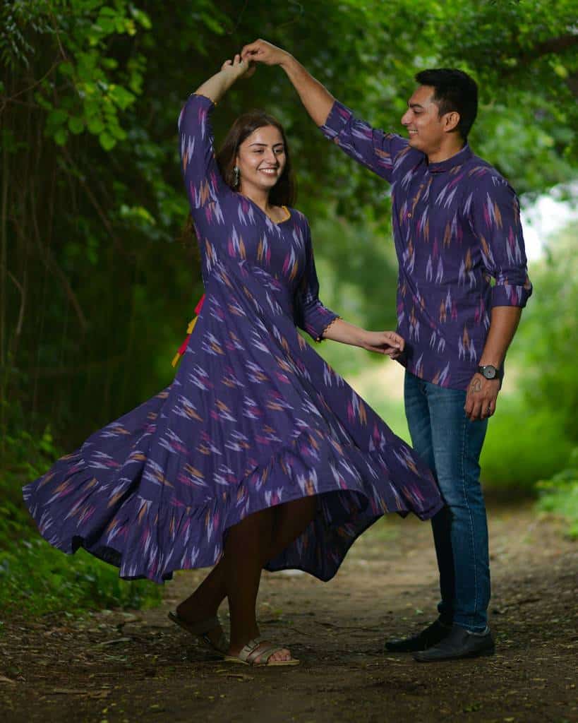 Purple Panache Couple