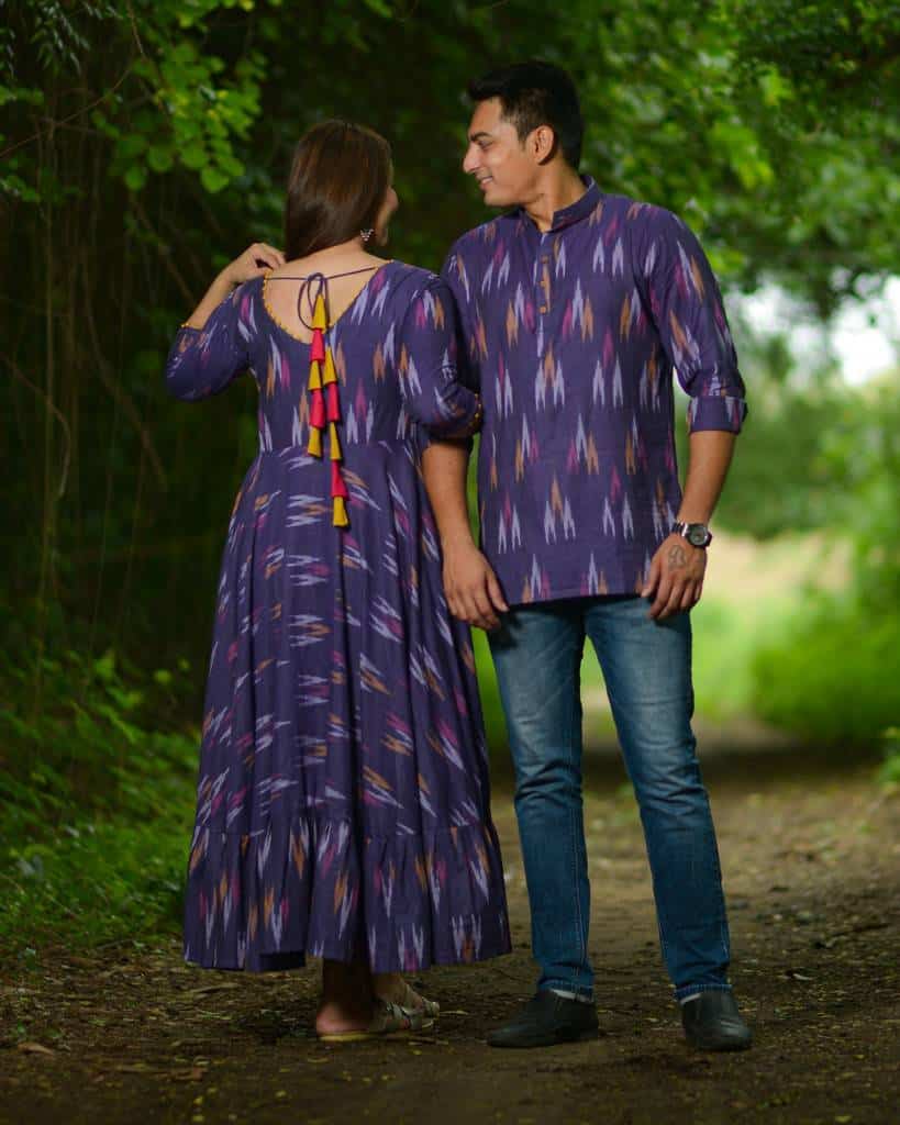 Purple Panache Couple