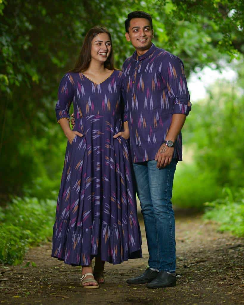 Purple Panache Couple