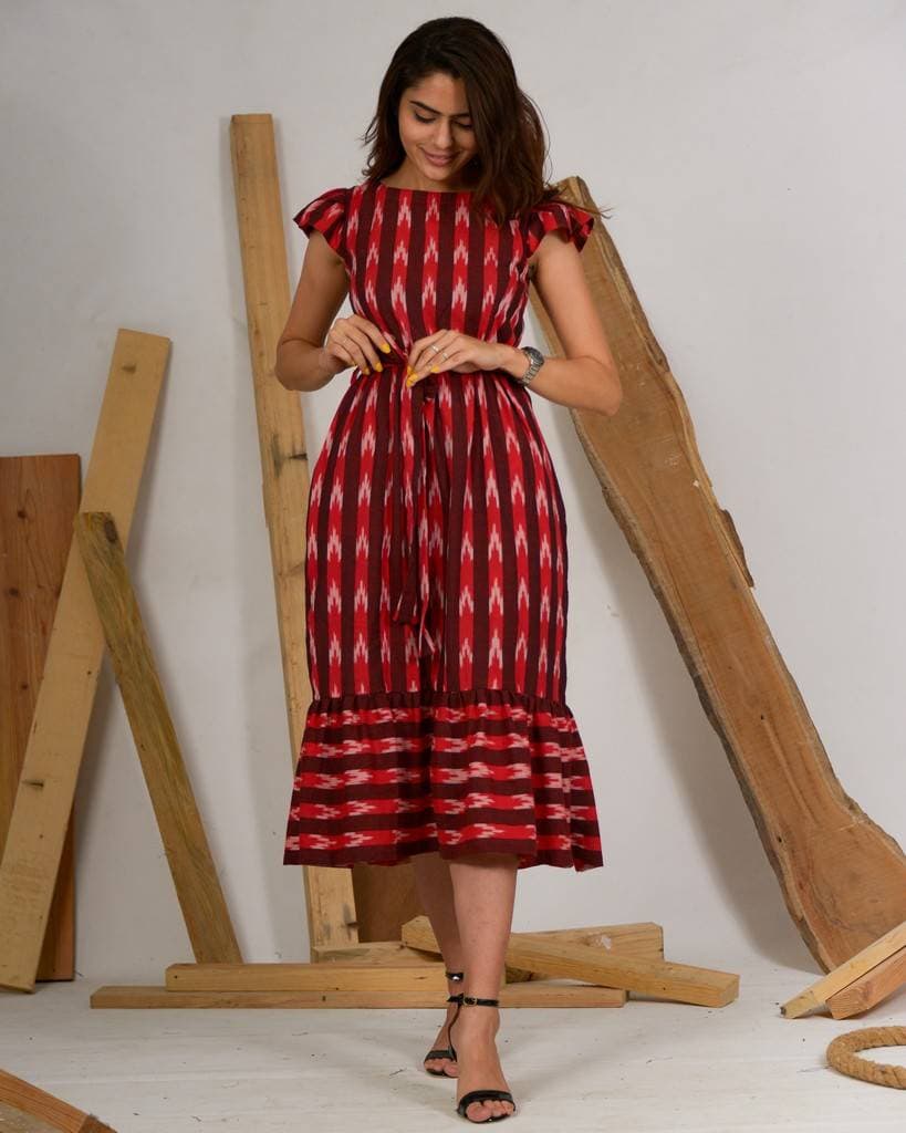 Robin Red Nursing Dress