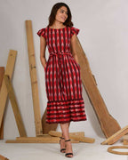 Robin Red Nursing Dress