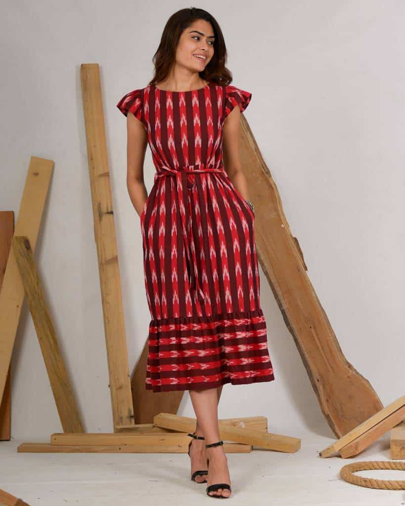 Robin Red Nursing Dress
