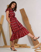 Robin Red Nursing Dress