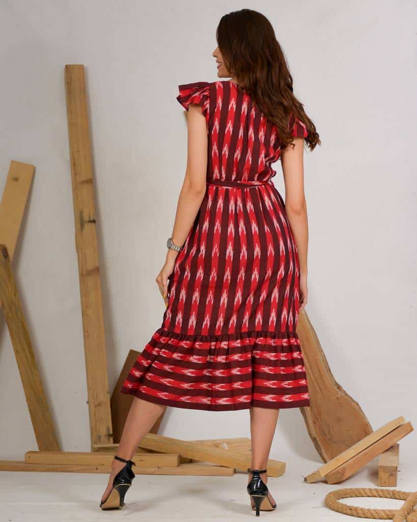 Robin Red Nursing Dress