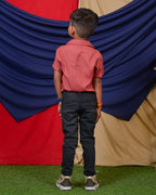 Pink Checkered Kids Shirt