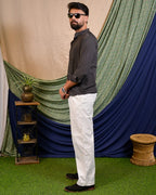 Black Kantha Shirt